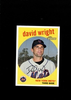 2008 Topps Heritage #224 David Wright NEW YORK METS MINT  Black Number Variation